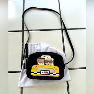 Karl Lagerfeld shoulder bag.